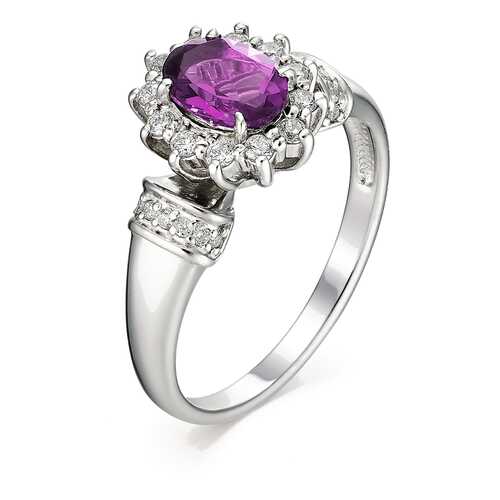 Кольцо женское АЛЬКОР SILVER 01-0889 р.16.5 в Фианит-Ломбард