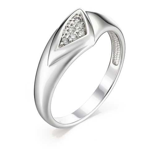 Кольцо женское АЛЬКОР SILVER 01-1209/00КЦ-00 р.17.5 в Фианит-Ломбард