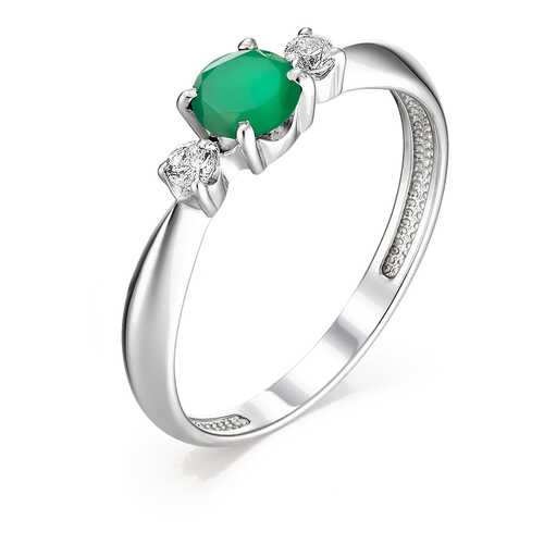 Кольцо женское АЛЬКОР SILVER 01-1347 р.16 в Фианит-Ломбард