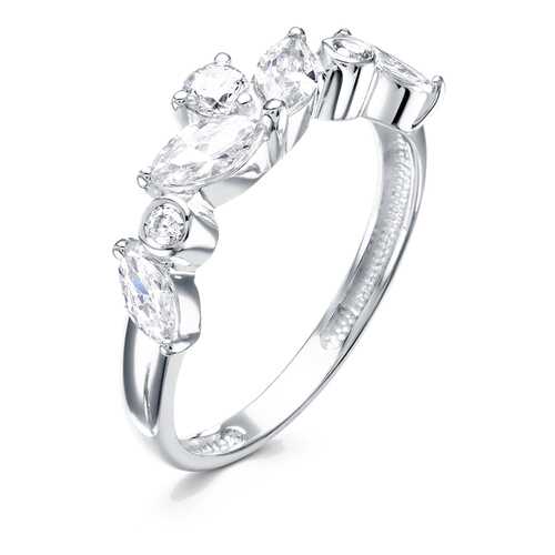Кольцо женское АЛЬКОР SILVER 01-1565 р.16.5 в Фианит-Ломбард
