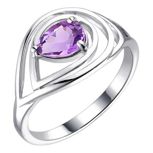 Кольцо женское АЛЬКОР SILVER 01-1737 р.17 в Фианит-Ломбард
