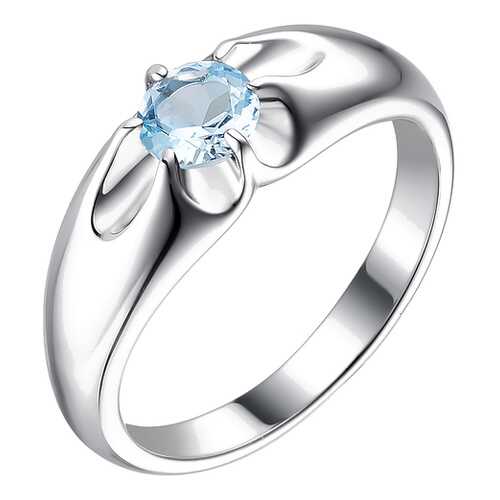 Кольцо женское АЛЬКОР SILVER 01-1791/00ТБ-00 р.17.5 в Фианит-Ломбард