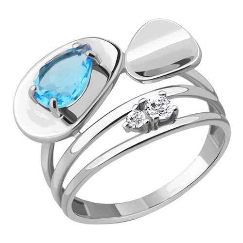 Кольцо женское Aquamarine 6564705.5 р.17 в Фианит-Ломбард