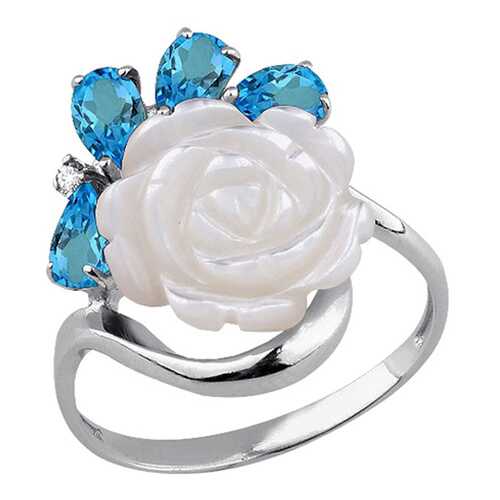 Кольцо женское Aquamarine 6571205 р.17.5 в Фианит-Ломбард