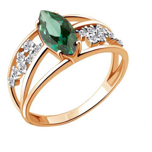 Кольцо женское Aquamarine 65865503А р.17 в Фианит-Ломбард
