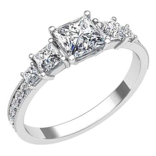 Кольцо женское F-Jewelry A0101406-00775 р.18 в Фианит-Ломбард