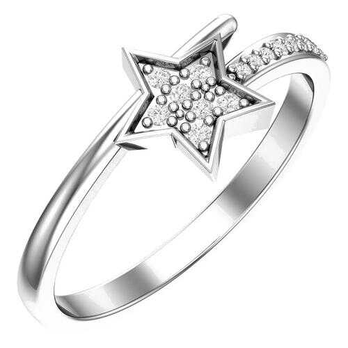 Кольцо женское F-Jewelry A1101059-00775 р.18 в Фианит-Ломбард