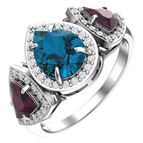 Кольцо женское F-Jewelry A1101123-13705 р.16.5 в Фианит-Ломбард