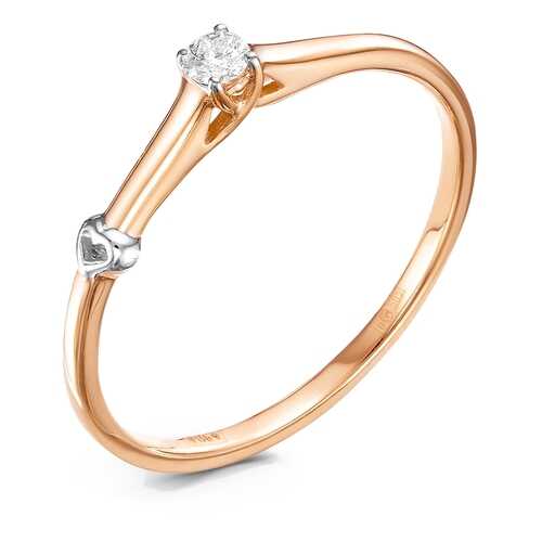 Кольцо женское Diamond Union 5-3337-103 р.17.5 в Фианит-Ломбард