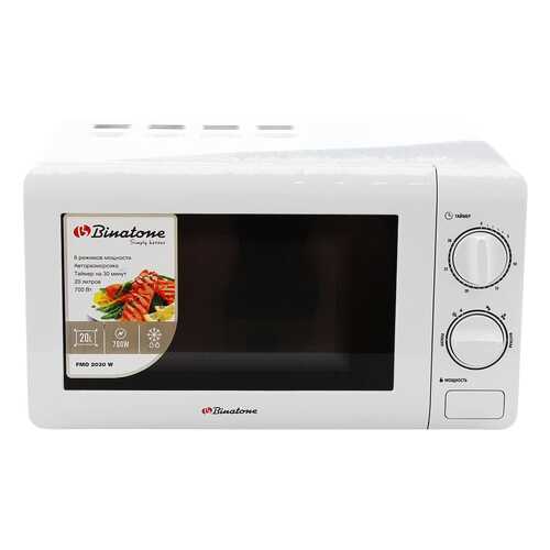 Микроволновая печь соло Binatone FMO 2030 W white в Фианит-Ломбард
