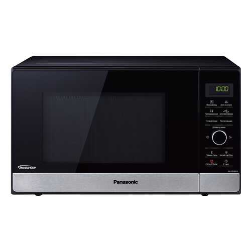 Микроволновая печь соло Panasonic NN-SD38HSZPE grey/black в Фианит-Ломбард