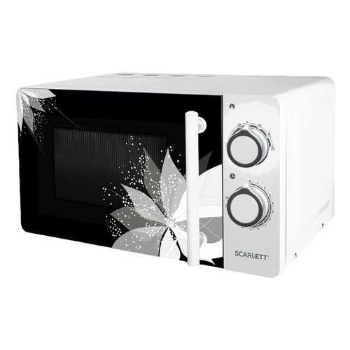 Микроволновая печь соло Scarlett SC-MW9020S06M white/black в Фианит-Ломбард