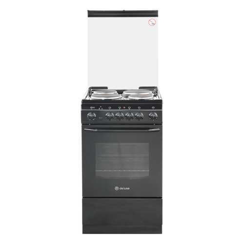 Электрическая плита DeLuxe 506004.03 экр-001 Black в Фианит-Ломбард