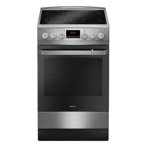 Электрическая плита Hansa FCCX59129 Silver/Black в Фианит-Ломбард