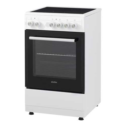 Электрическая плита Simfer HF55VW04017 White в Фианит-Ломбард