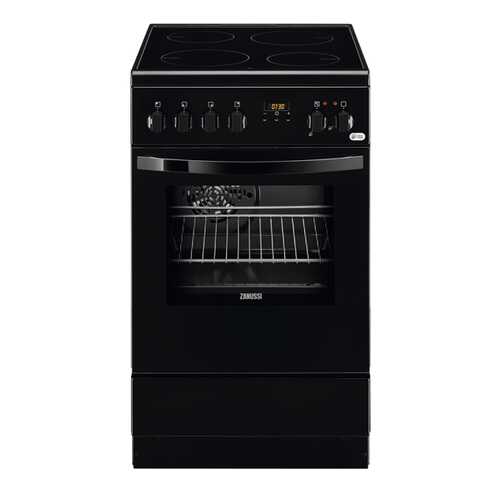 Электрическая плита Zanussi ZCV9553G1B Black в Фианит-Ломбард