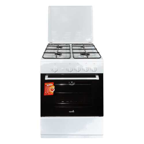 Газовая плита CEZARIS ПГ 3100-07 (Ч) White в Фианит-Ломбард