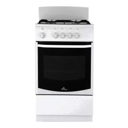 Газовая плита DeLuxe 5040.35Г (Щ) White в Фианит-Ломбард