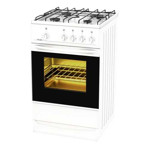 Газовая плита Лада PR 14.120-03.1 White в Фианит-Ломбард