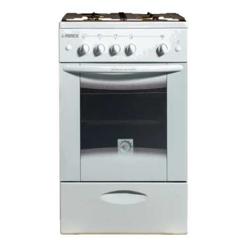 Газовая плита Reex CG-54997 eWh White в Фианит-Ломбард