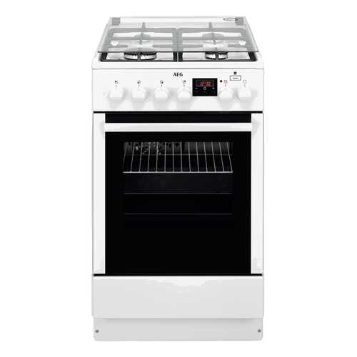 Комбинированная плита AEG CKR56400BW White в Фианит-Ломбард
