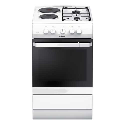 Комбинированная плита Hansa FCMW53050 White в Фианит-Ломбард
