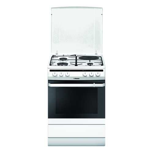 Комбинированная плита Hansa FCMW64040 White в Фианит-Ломбард