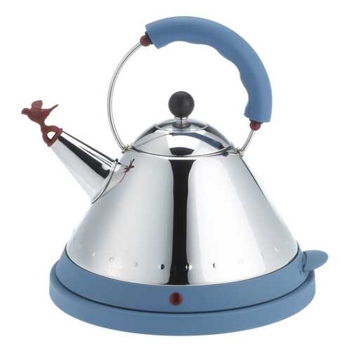 Чайник электрический Alessi MG32 AZ Silver/Blue в Фианит-Ломбард