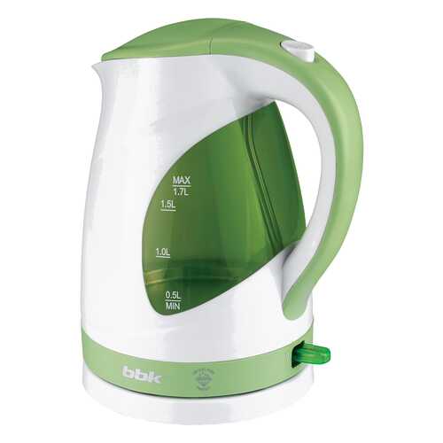 Чайник электрический BBK EK1700P White/Green в Фианит-Ломбард