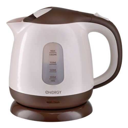 Чайник электрический Energy E-275 White/Brown в Фианит-Ломбард