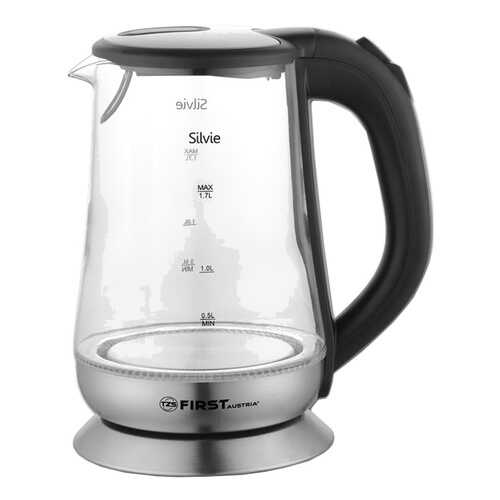 Чайник электрический First FA-5405-4 Silver/Black в Фианит-Ломбард