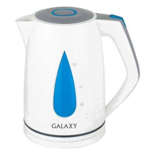 Чайник электрический Galaxy GL 0201 Blue/White в Фианит-Ломбард
