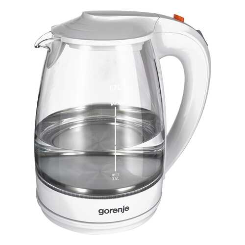 Чайник электрический Gorenje K17GWII White/Silver в Фианит-Ломбард