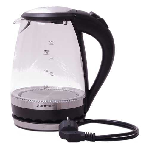 Чайник электрический Kamille 1701B Black в Фианит-Ломбард