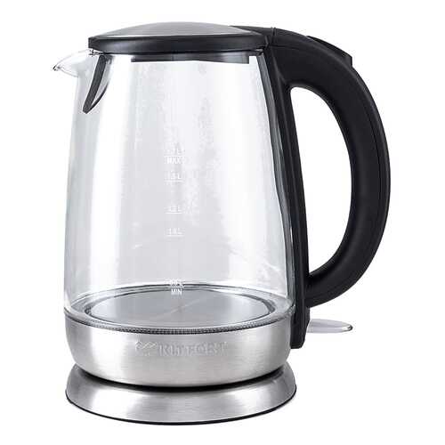 Чайник электрический Kitfort KT-619 Silver/Black в Фианит-Ломбард
