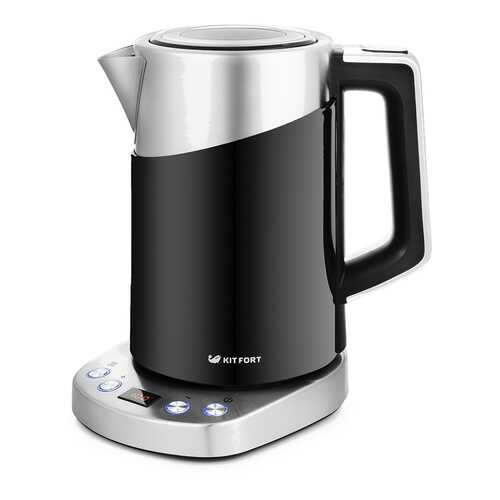 Чайник электрический Kitfort КТ-660-2 Silver/Black в Фианит-Ломбард