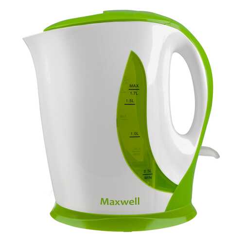 Чайник электрический Maxwell MW-1062 White/Green в Фианит-Ломбард