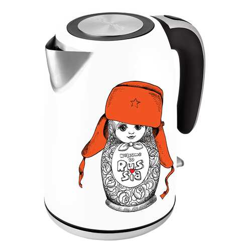 Чайник электрический Polaris PWK 1815CA White/Black в Фианит-Ломбард