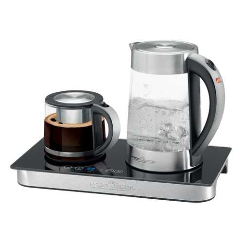 Чайник электрический Profi Cook PC-TKS 1056 Silver/Black в Фианит-Ломбард