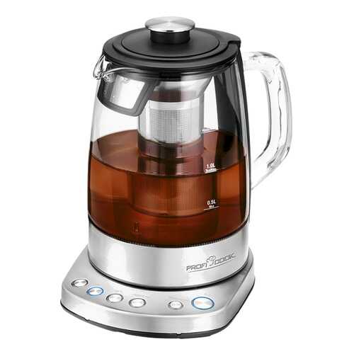 Чайник электрический Profi Cook PC-WKS 1167G Silver в Фианит-Ломбард