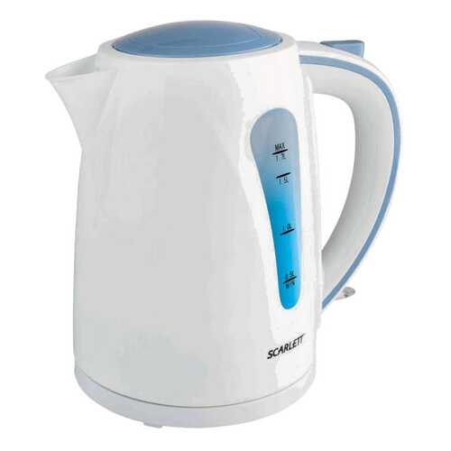 Чайник электрический Scarlett SC-EK18P14 White/Blue в Фианит-Ломбард