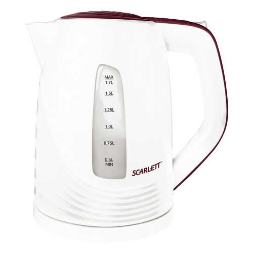Чайник электрический Scarlett SC-EK18P36 White/Red в Фианит-Ломбард