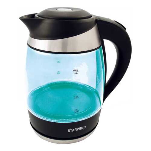 Чайник электрический StarWind SKG2219 Black/Blue в Фианит-Ломбард