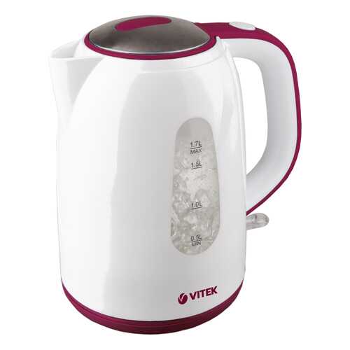 Чайник электрический Vitek VT-7006 White/Red в Фианит-Ломбард