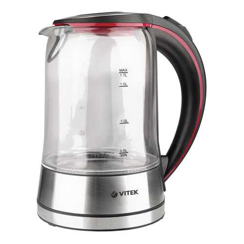 Чайник электрический Vitek VT-7009 TR Silver/Black в Фианит-Ломбард