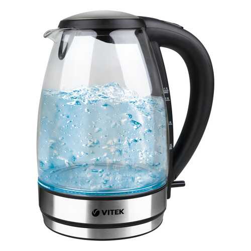 Чайник электрический Vitek VT-7046 Black/Silver в Фианит-Ломбард