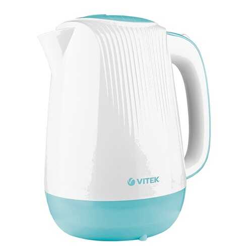 Чайник электрический Vitek VT-7059 White/Blue в Фианит-Ломбард