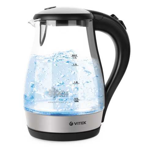 Чайник электрический Vitek VT-7085 TR Black/Grey в Фианит-Ломбард