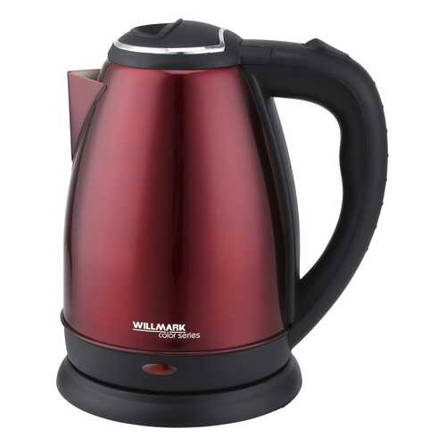 Чайник электрический Willmark WEK-1808SS Red в Фианит-Ломбард