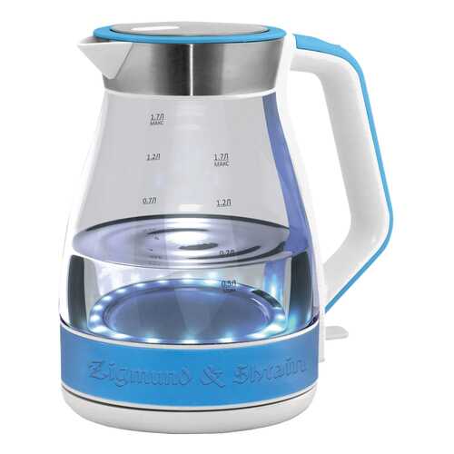 Чайник электрический Zigmund & Shtain KE-821 Silver/Blue в Фианит-Ломбард